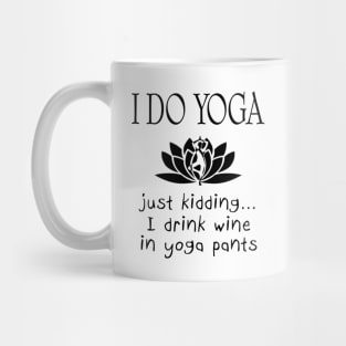 I Do Yoga Mug